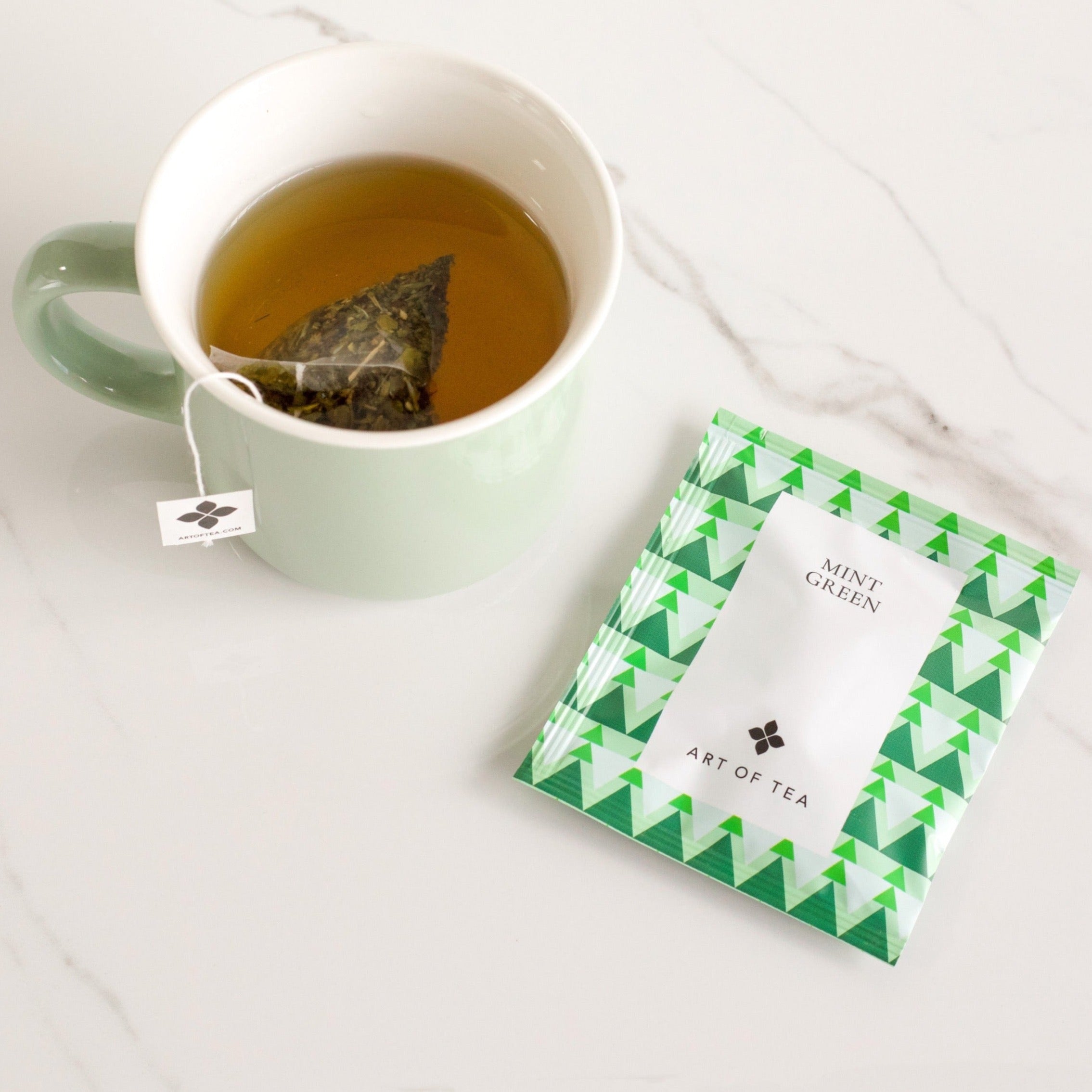 Mint Green Tea Sachet - BOXFOX