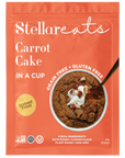 Stellar Eats Carrot Cake in A Cup Orange Packet