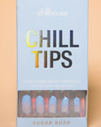 Pale blue Chill Tips box