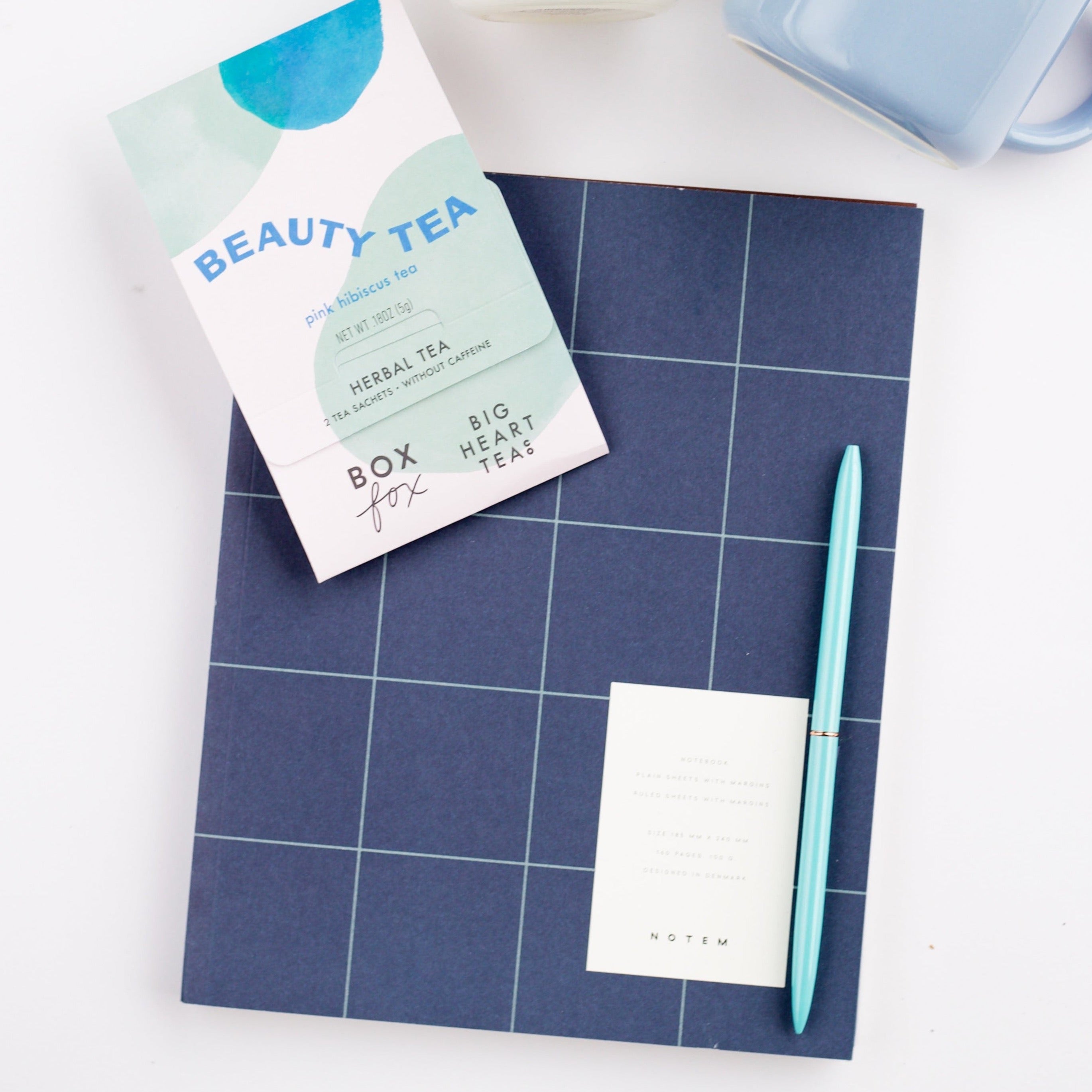 UMA Large Softcover Notebook | Dark Blue - BOXFOX