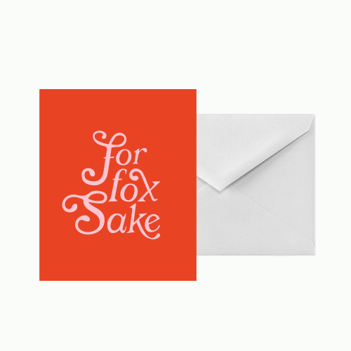 For Fox Sake Card Pack | Set of 8 - BOXFOX