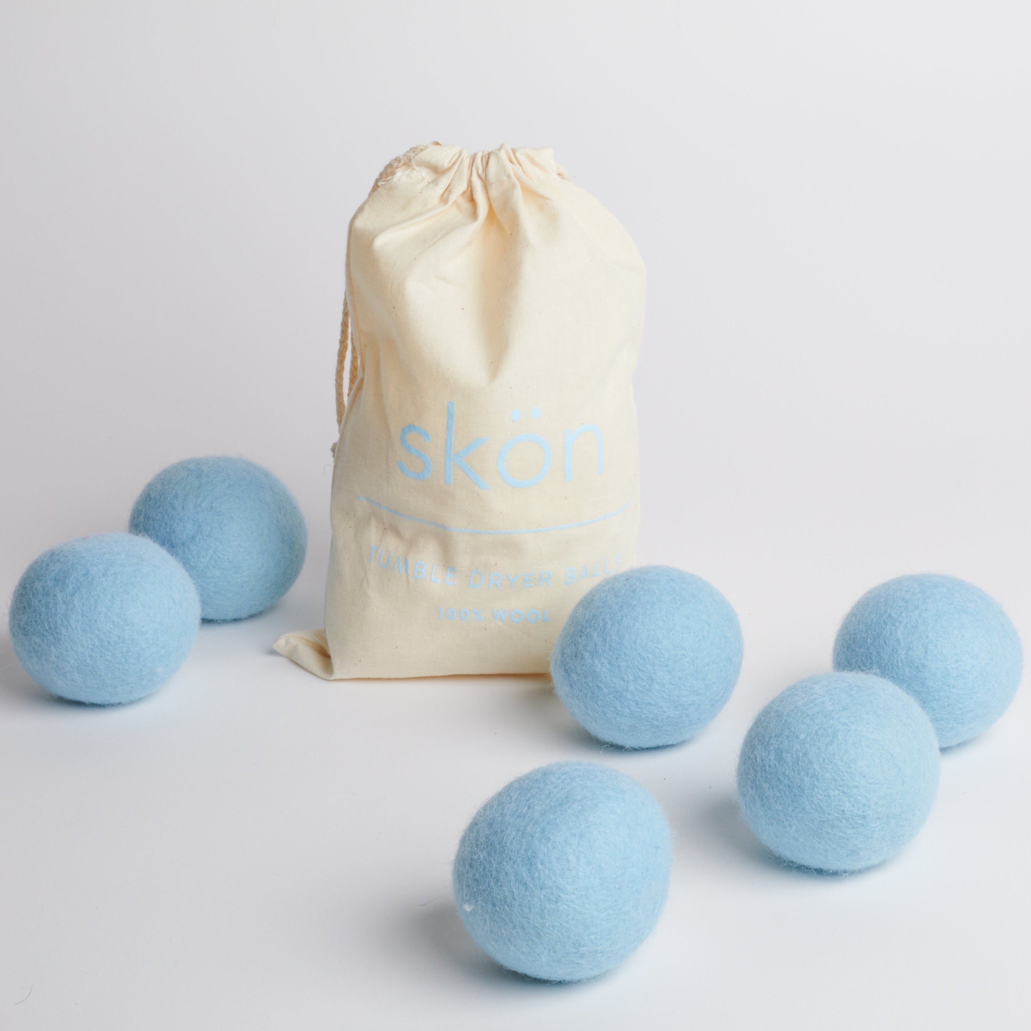 Wool Dryer Balls - Pack of 6